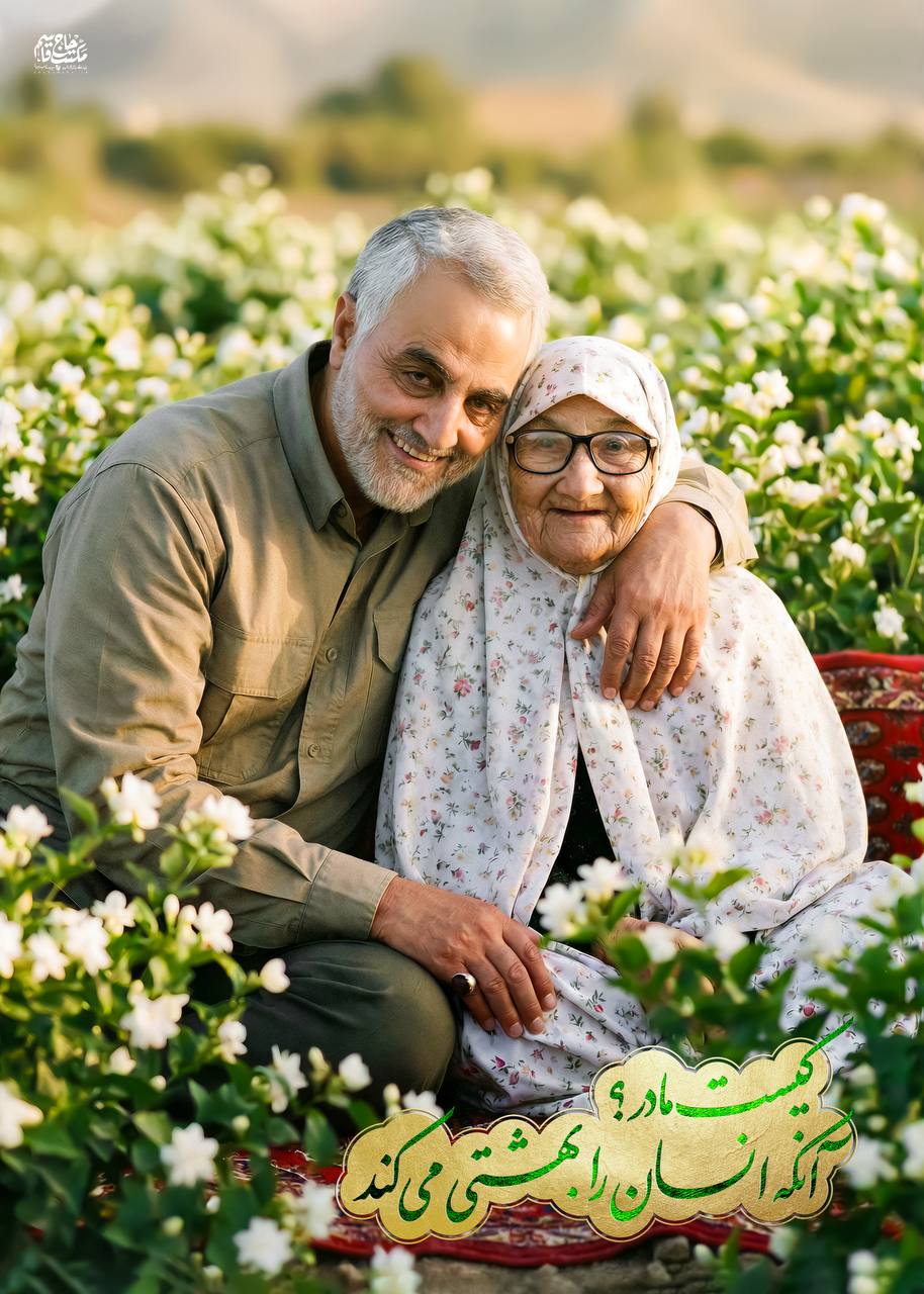 لوح کیست مادر؟ آنکه انسان را بهشتی می کند